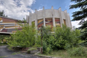  Diorama, mit dem Gemälde "Erstürmung des Reichstages"